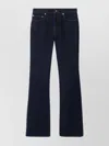 Burberry Straight Leg Trousers Contrast Stitching