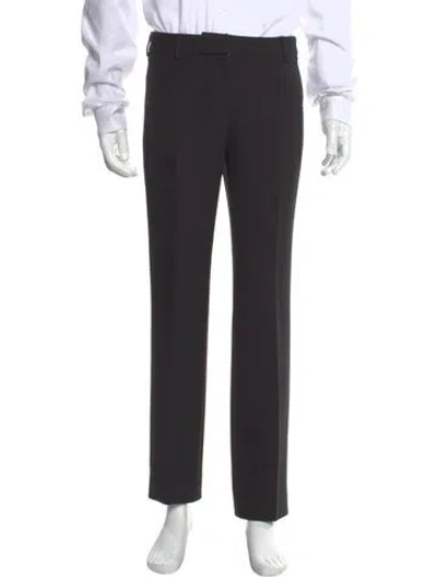 Pre-owned Burberry Straight-leg Jeans In Black