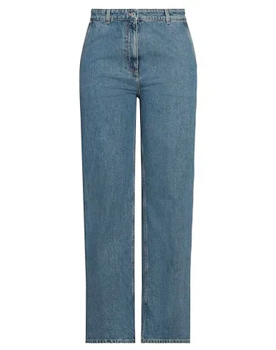 Burberry Straight-leg Jeans In Blue
