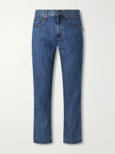 Burberry Straight-leg Jeans In Blue