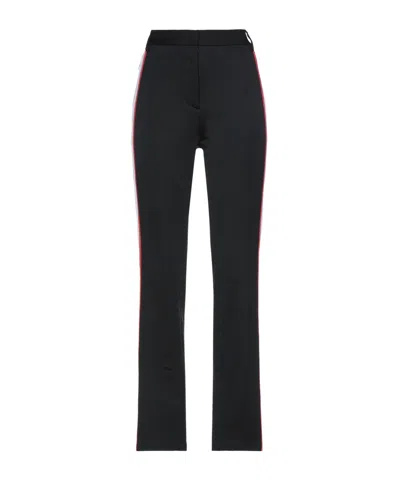 Burberry Straight-leg Trousers In Black
