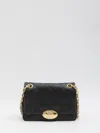 Burberry Small Strand Quilted Leather Shoulder Bag In Black