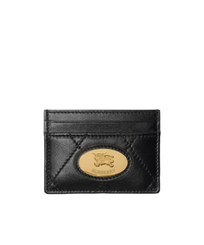 Burberry Strand Card Case In Black