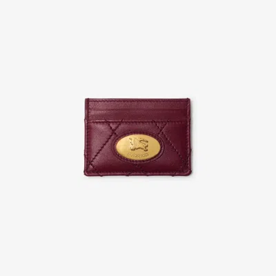 Burberry Strand Card Case In Red