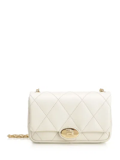 Burberry Strand Crossbody Bags White