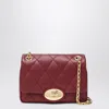 Burberry Strand Medium Bag Burgundy Women In Red