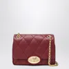Burberry Strand Medium Bag Burgundy Women In Red