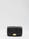 Burberry Womens Mini Strand Leather Cross-body Bag Black In Black