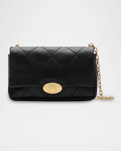 Burberry Strand Quilted Leather Clutch Bag