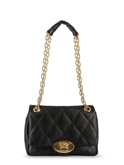 BURBERRY STRAND QUILTED LEATHER CROSSBODY BAG