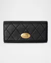 Burberry Strand Quilted Leather Wallet