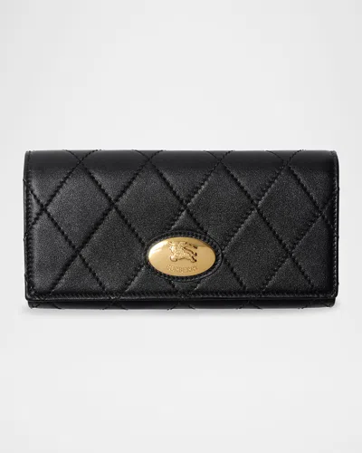Burberry Strand Quilted Leather Wallet