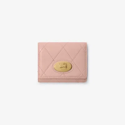 Burberry Strand Wallet In Rose
