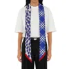 Burberry Strawberry Check Reversible Silk Scarf