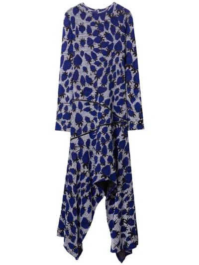 Burberry Strawberry Cotton Silk Dress