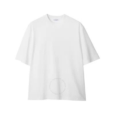 Burberry Strawberry Print Cotton T-shirt In Black