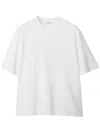 Burberry Strawberry-print Cotton T-shirt In White
