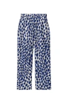 Burberry Strawberry-print Straight Trousers In Knight