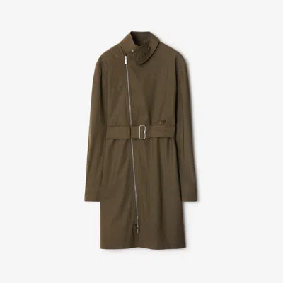 Burberry Stretch Wool Dress In Kindle Melange