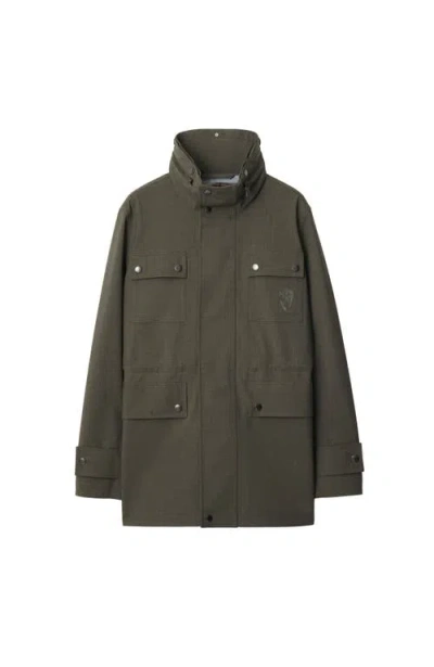 BURBERRY BURBERRY STRETCH WOOL FIELD JACKET