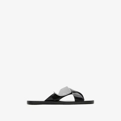 BURBERRY BURBERRY STRIP SHIELD SLIP ON