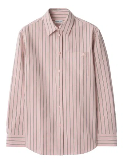 Burberry Striped Cotton Shirt