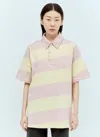 Burberry Cotton Polo In Pink