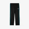 Burberry Duck-embroidered Side-stripe Track Pants In Black