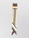 Burberry Striped Lightweight Rectangular Scarf