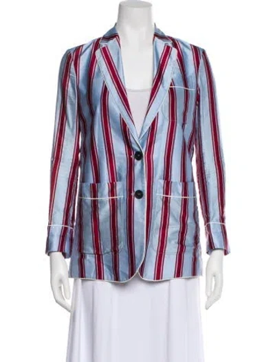 Pre-owned Burberry Striped Pajamas In Blue