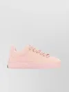 Burberry Striped Pattern Low-top Sneakers With Textured Finish