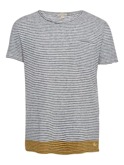 Pre-owned Burberry Striped Pocket T-shirt