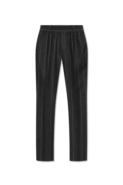 Burberry Striped Tailored Trousers In Multi