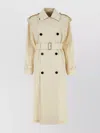 Burberry Structured Belted Trench Coat