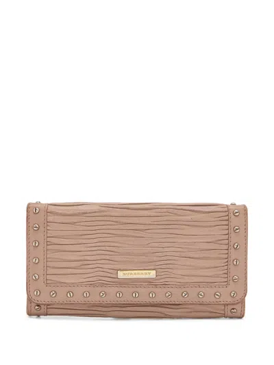 Pre-owned Burberry Stud-embellished Wallet
