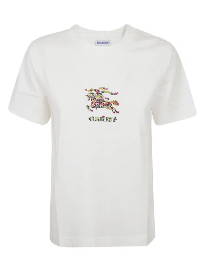 Burberry Stylish Cotton Top For Women In White