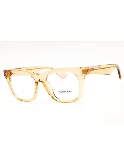 Burberry Stylish Rectangular Eyeglasses For Women In Neutral