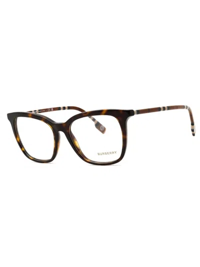 Burberry Stylish Rectangular Women's Eyeglasses In Black