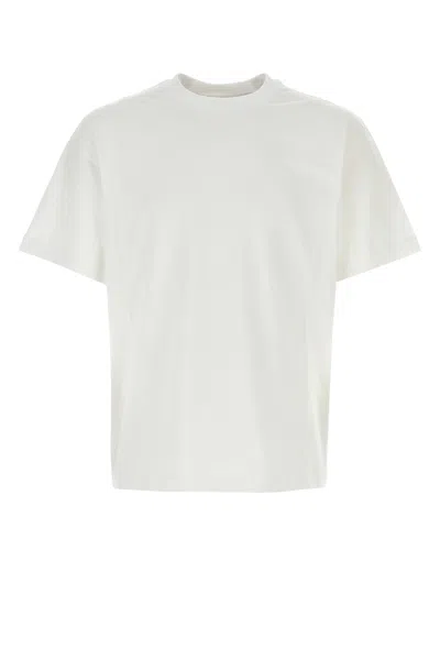 Burberry Tempah T-shirt With Embroidered Ekd In White