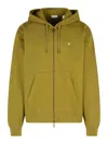 Burberry Rory Ck Green Cotton Sweatshirt In Green