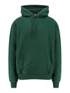 Burberry Cotton Sweatshirt With Ekd Patch In Green