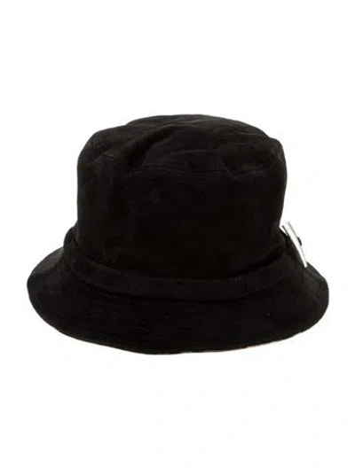 Pre-owned Burberry Suede Bucket Hat