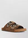 Burberry Check Pattern Flat Sandals Dual Straps