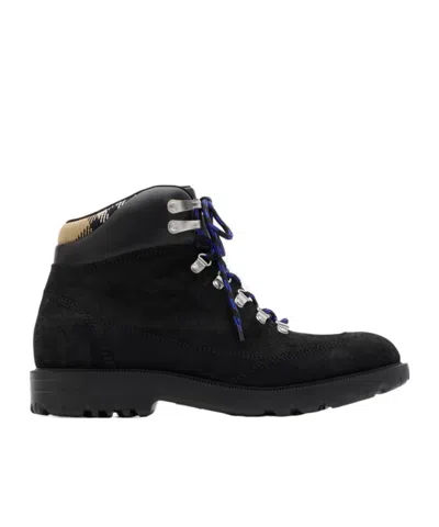 BURBERRY BURBERRY MOOR HIKING LACE-UP BOOTS