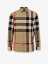 Burberry Summerton Long-sleeved Check Shirt In Brown