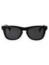Burberry Womens Black Be4426 Square-frame Acetate Sunglasses