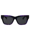 Burberry Squared Sunglasses 0 Be4424 411387 In 411387 Check Violet