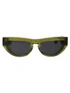 Burberry Cat Eye Sunglasses 0 Be4422 U 411887 In 411887 Green