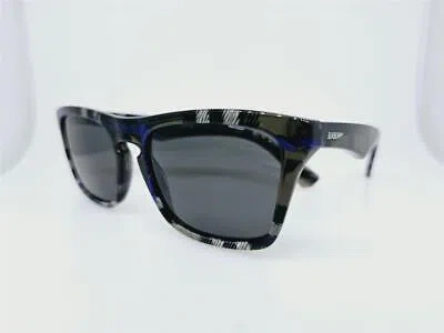 Pre-owned Burberry Sunglasses Be4434f 414787 57mm Check Lichen Frame Dark Grey Lenses In Gray