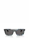 Burberry 54mm Rectangular Sunglasses In Multi